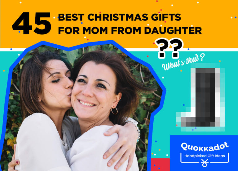 45 Best Christmas Gifts For Mom From Daughter - Quokkadot